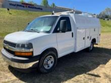 2017 Chevrolet Express Van, VIN # 1GB0GRFGXH1342036