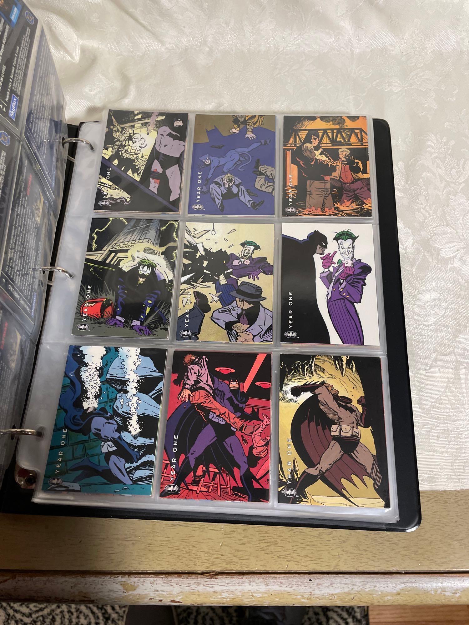 Batman HC book, Collector Cards and Misc