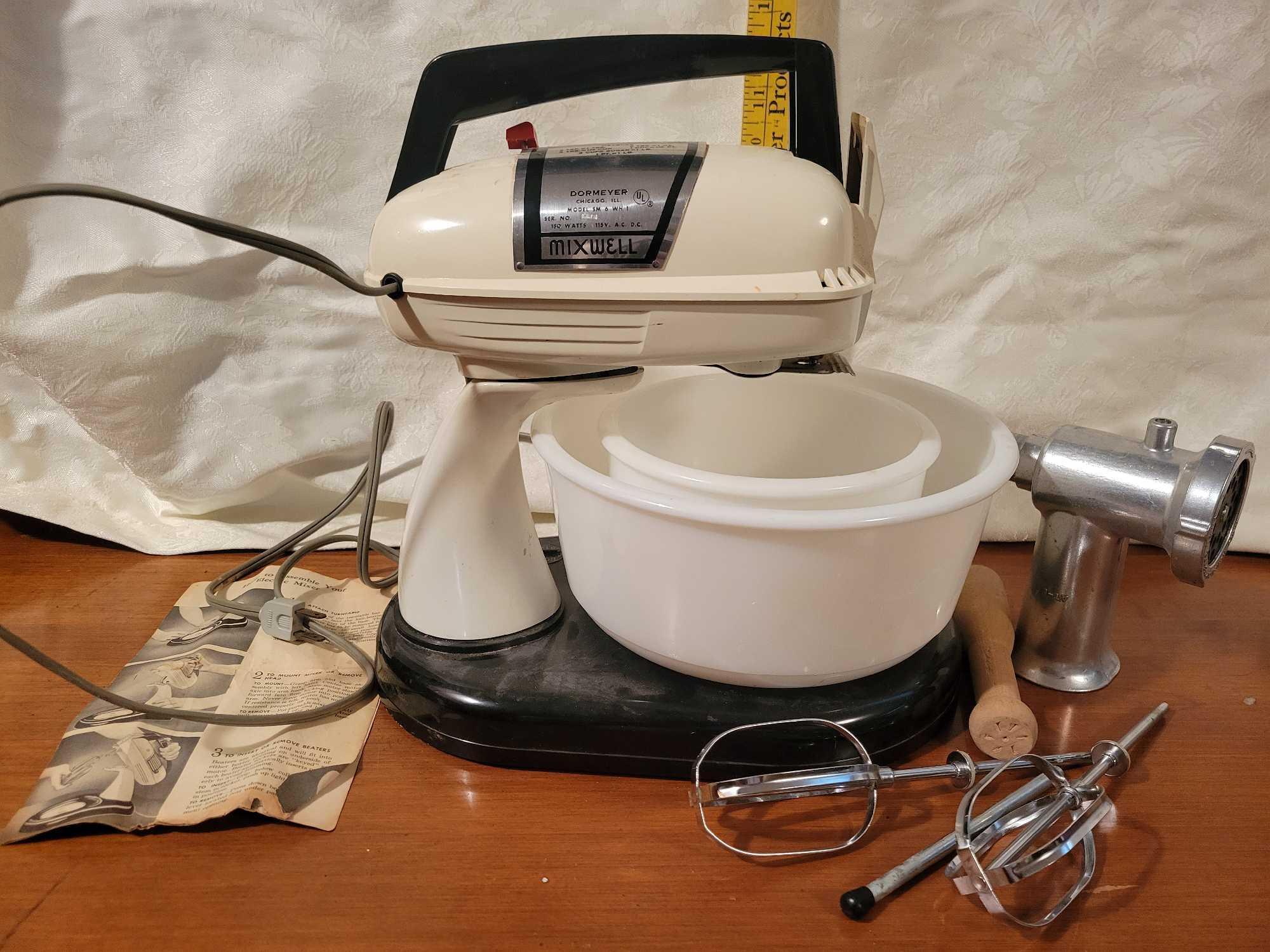 Vintage Dormeyer Mixer and Food Processor