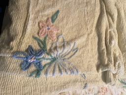 Vintage Chenille Blanket