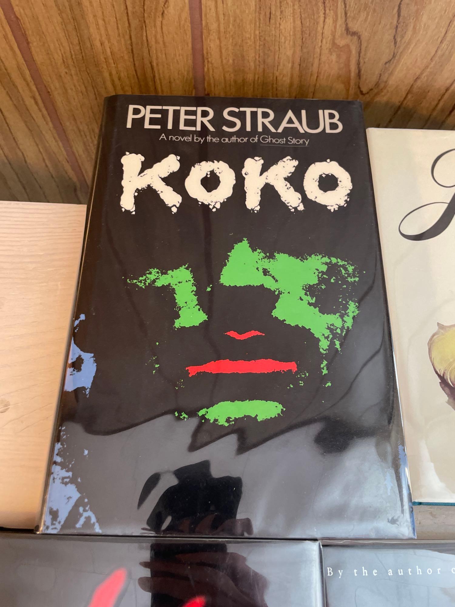 Peter Straub HC Books (7)