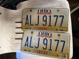 Two Sets Of License Plates