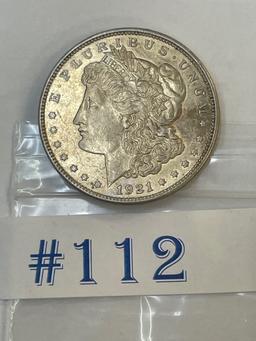 1921 MORGAN SILVER DOLLAR