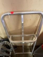 Aluminum Cart handle with 4 cart decks