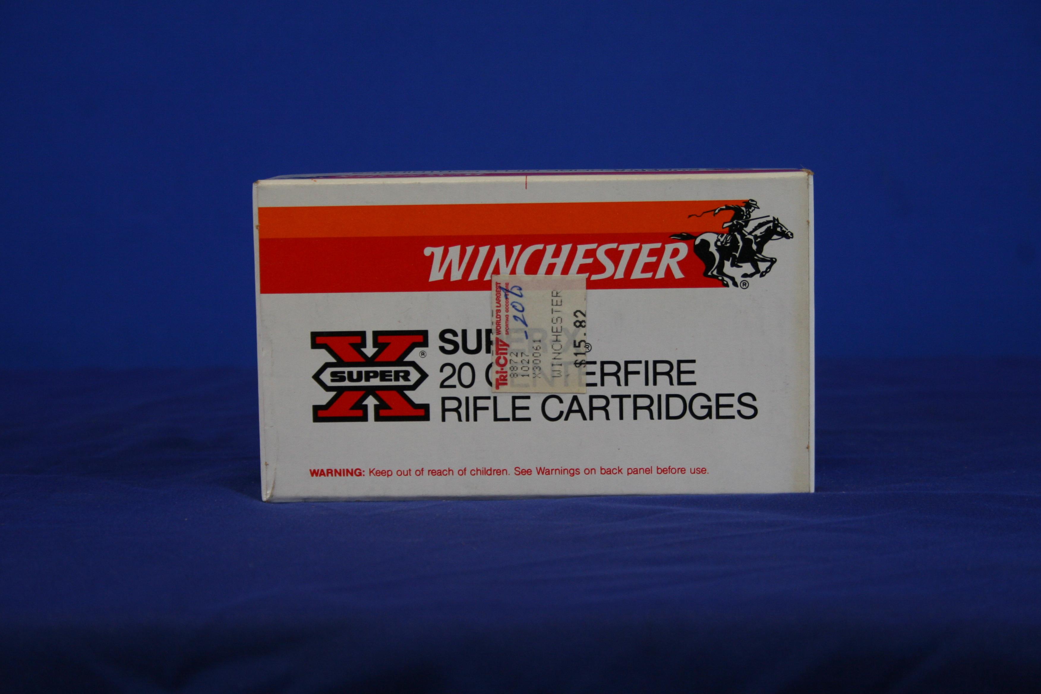 Winchester 30-06 Springfield 150 GR Power-Point Ammo. 20 Cartridges in the box.