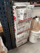 (4) Boxes Of 40' Rolls Of Mastic