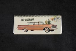 1959 Chevrolet Automobile Features Showroom Display