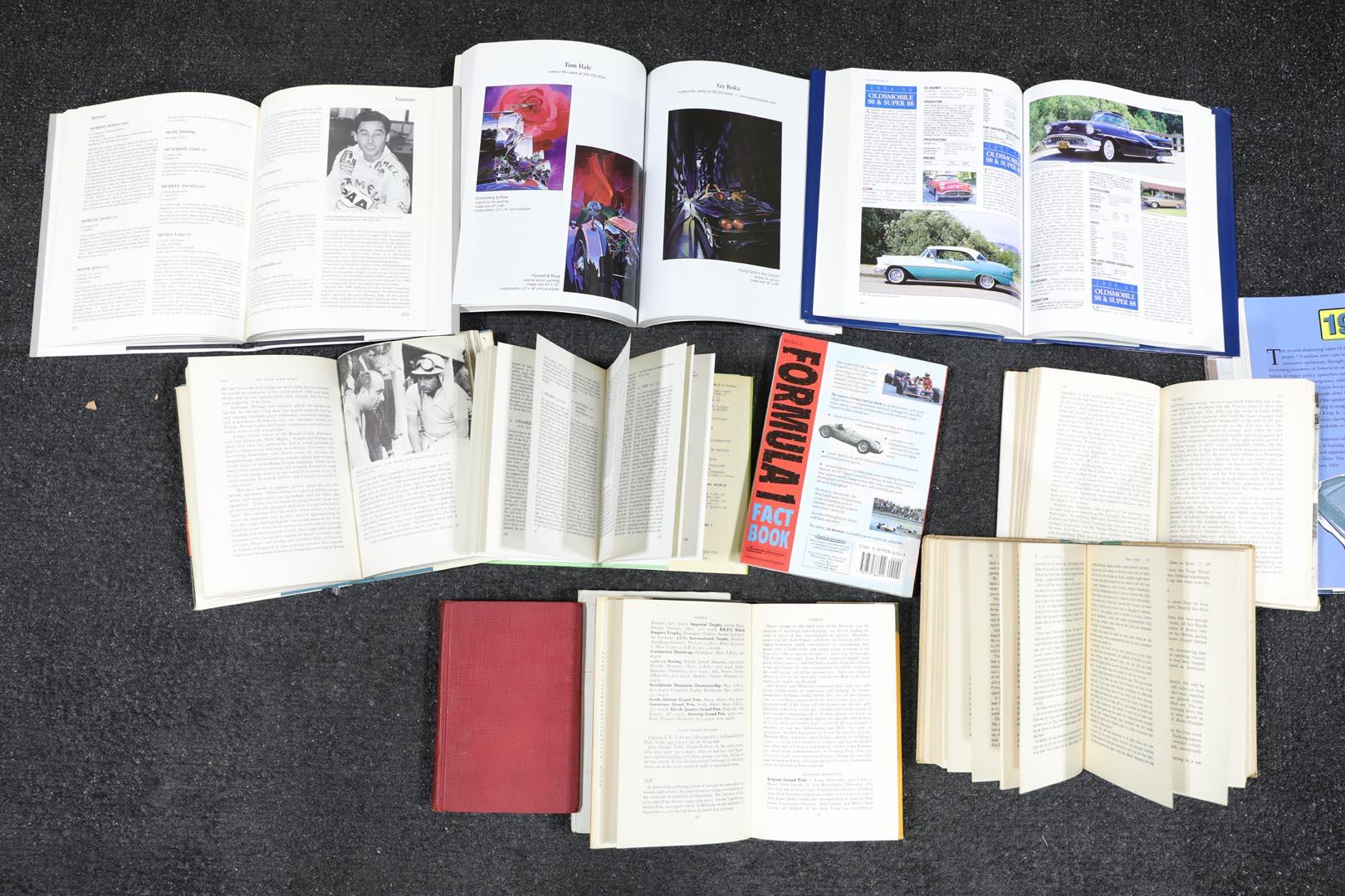 General Motorsports and Automobile Book Collection