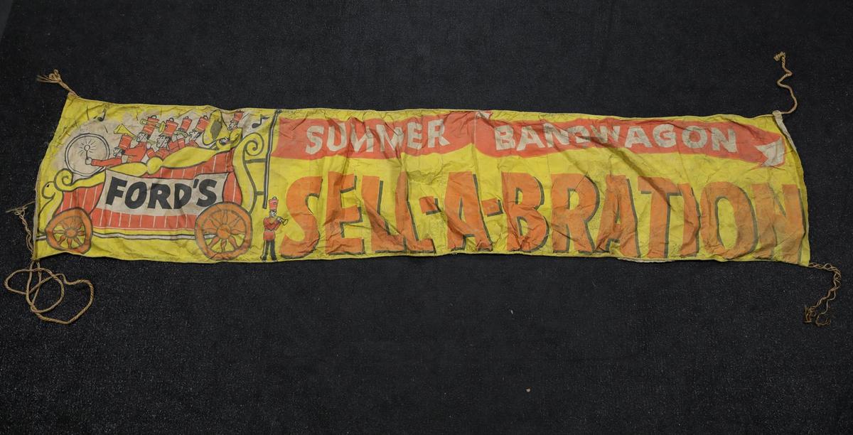 1955 Ford Summer Bandwagon Sell-A-Bration Large Banner