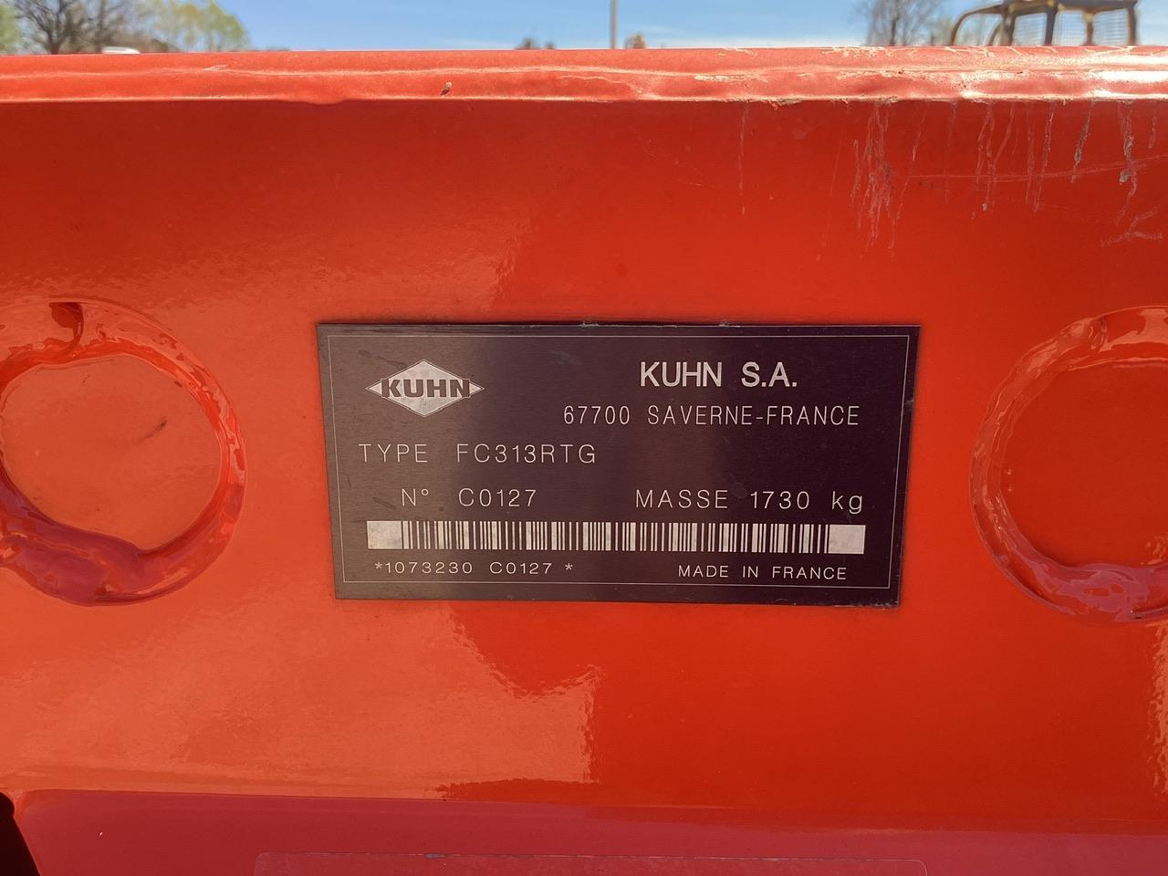 Kuhn FC313RTG Mower Conditioner