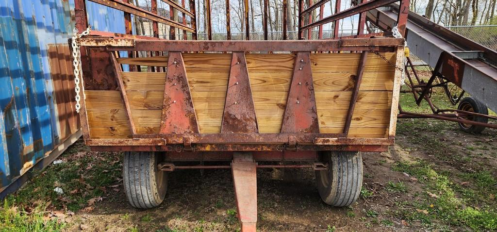 8x16 Metal Rack Hay Wagon