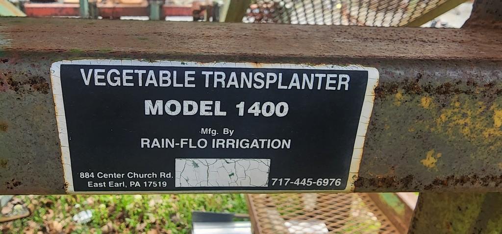 Rain Flow 1400 Vegtable Transplanter