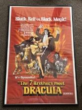 "7 Brothers Meet Dracula" 1-Sheet Movie Poster