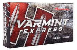 Hornady 8327 Varmint Express Varmint 223 Rem 55 gr Hornady VMax VMX 20 Per Box