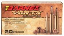 Barnes Bullets 21561 VORTX Centerfire Rifle 7mm08 Rem 120 gr Tipped TSX BoatTail 20 Per Box