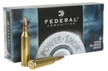 Federal 243B PowerShok 243 Win 100 gr Jacketed Soft Point 20 Per Box
