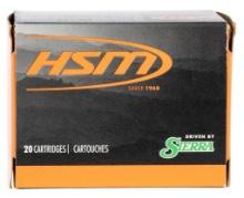 HSM 44M17N20 Pro Pistol 44 Rem Mag 300 gr Soft Point 20 Per Box