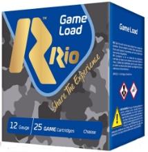 Rio Ammunition SG3275 Game Load Super Game High Velocity 12 Gauge 2.75 1 18 oz 7.5 Shot 25 Per Box