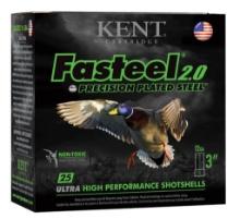 Kent Cartridge K123FS364 Fasteel 2.0 12 Gauge 3 1 14 oz 4 Shot 25 Per Box