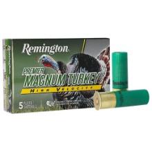 Remington Ammunition 28031 Premier Magnum Turkey High Velocity 12 Gauge 3 1 34 oz 5 Shot 5 Per Box