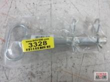 IIT 16718 Double Cotter Pin Hitch Pin 7/8" x 6-1/4" Usable Length 4" *DRM