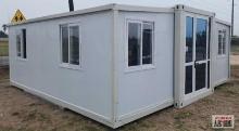 Diggit...DT-20 19' x20' 400sq ft Expandable Container Modular House, Office, Hunting Cabin, 2