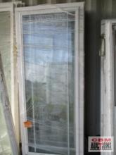6-Vinyl White Casement Window Prairie...Picture 36"x72"... (ONE IS BROKEN) *J