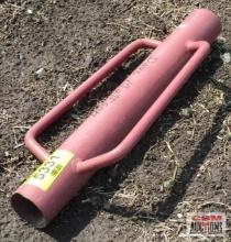 23.5" Red Fence Post Hole Driver