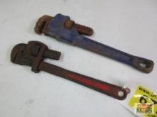 (2) 14" Pipe Wrenches