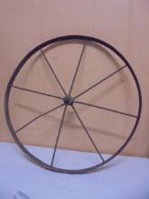 Vintage Steel Wheel