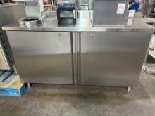 60 in. x 24 in. All Stainless Steel Dish Cabinet