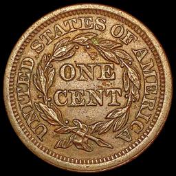 1855 Braided Hair Large Cent CLOSELY UNCIRCULATED