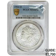 1904-O Morgan Silver Dollar PCGS MS66 PL