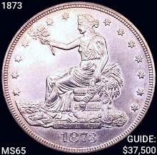 1873 Silver Trade Dollar GEM BU