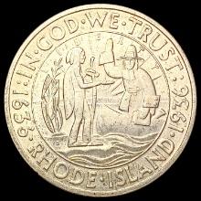 1936-S Rhode Island Half Dollar UNCIRCULATED