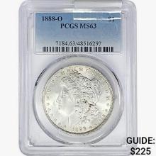 1888-O Morgan Silver Dollar PCGS MS63