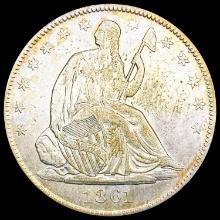 1861-O Seated Liberty Half Dollar NICELY CIRCULATE