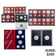 1971-1981 US Proof Sets W/Silver [55 Coins]