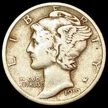 1919-D Mercury Dime NICELY CIRCULATED