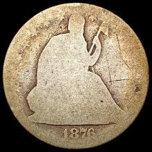1876-CC Seated Liberty Half Dollar NICELY CIRCULAT
