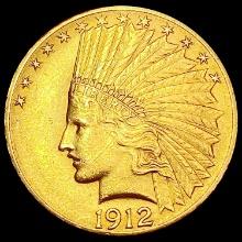 1912 $10 Gold Eagle UNCIRCULATED