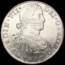 1811 Mexico Silver 8 Reales CLOSELY UNCIRCULATED