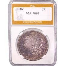 1902 Morgan Silver Dollar PGA PR66