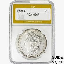 1903-O Morgan Silver Dollar PGA MS67