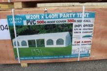 2024 Golden Mountain Commercial Party Tent