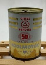Cities Service Koolmotor % D Coin Bank Can