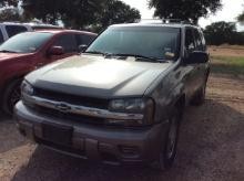 2008 CHEVROLET TRAILBLAZER (VIN # 1GNDT135982230297) (SHOWING APPX 243,848 MILES, UP TO THE BUYER TO