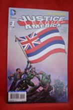 JUSTICE LEAGUE #1 | 1ST ISSUE - NEW 52 - HAWAII FLAG VARIANT