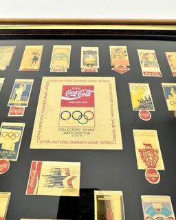 Coca Cola Olympic Pin Sets Limited Edition Series