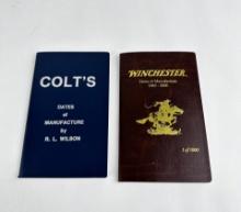 Colt's & Winchester Dates Of Manufacture Books